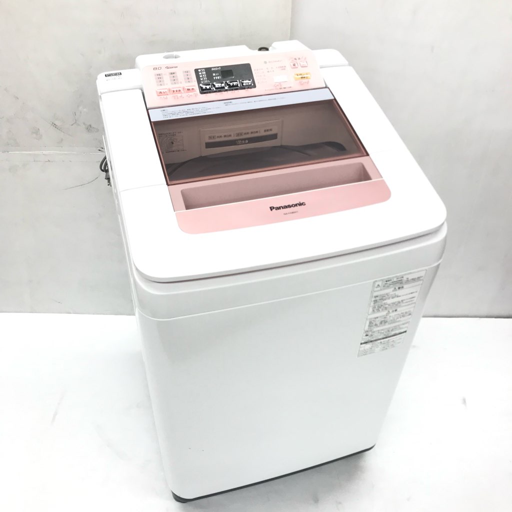 S-20大阪限定○配送無料○2014年製○パナソニック○NA-FA80H1○洗濯機