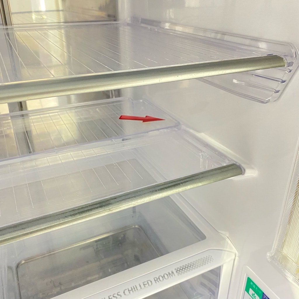 中古 近郊送料格安 440L プラズマクラスター 6ドア冷蔵庫 シャープ SJ