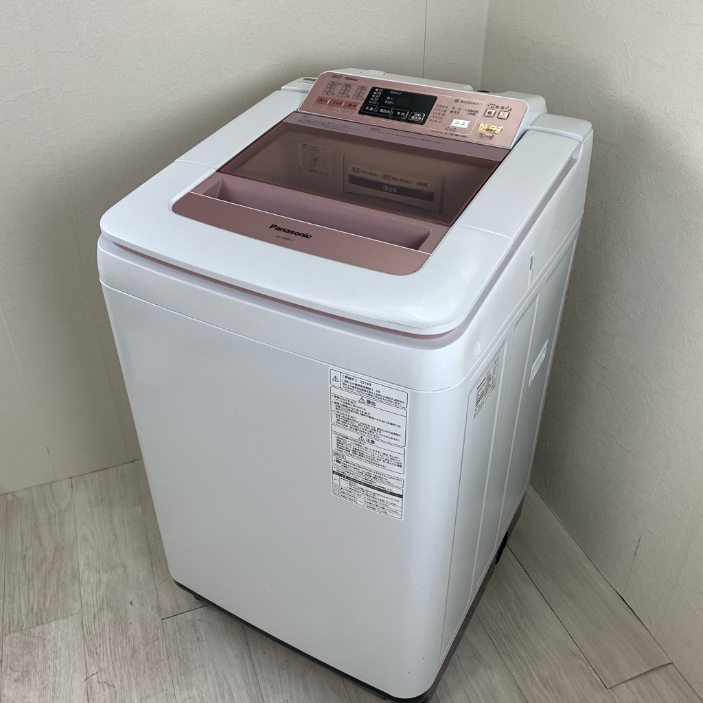 S-20大阪限定○配送無料○2014年製○パナソニック○NA-FA80H1○洗濯機