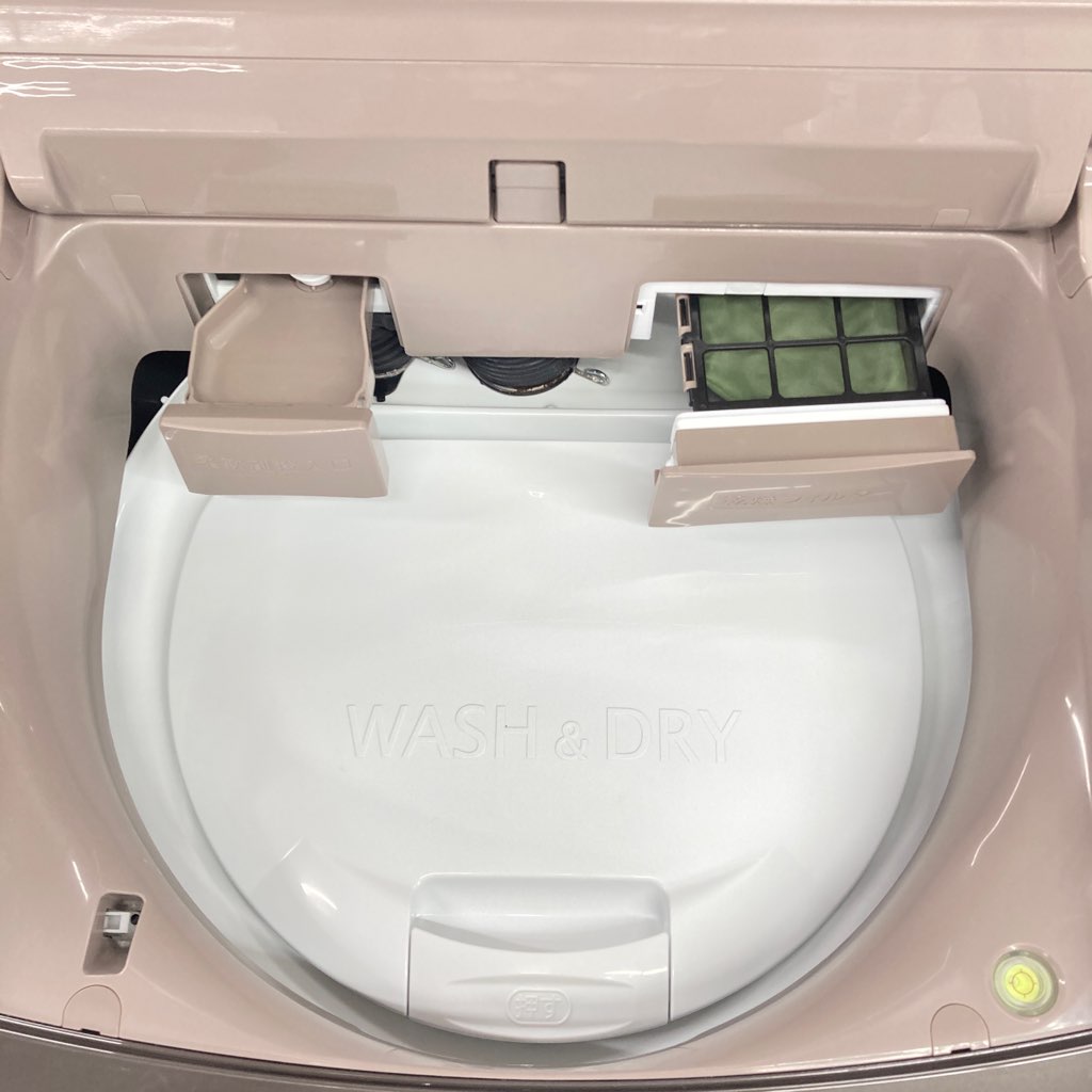 中古近郊送料格安 洗濯10.0kg 乾燥5.5kg 縦型洗濯乾燥機 ビート