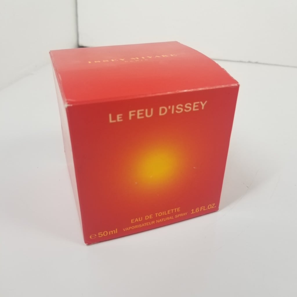 中古 ルフードゥイッセイ Le Feu d'Issey オード・トワレ 50ml瓶 7～8
