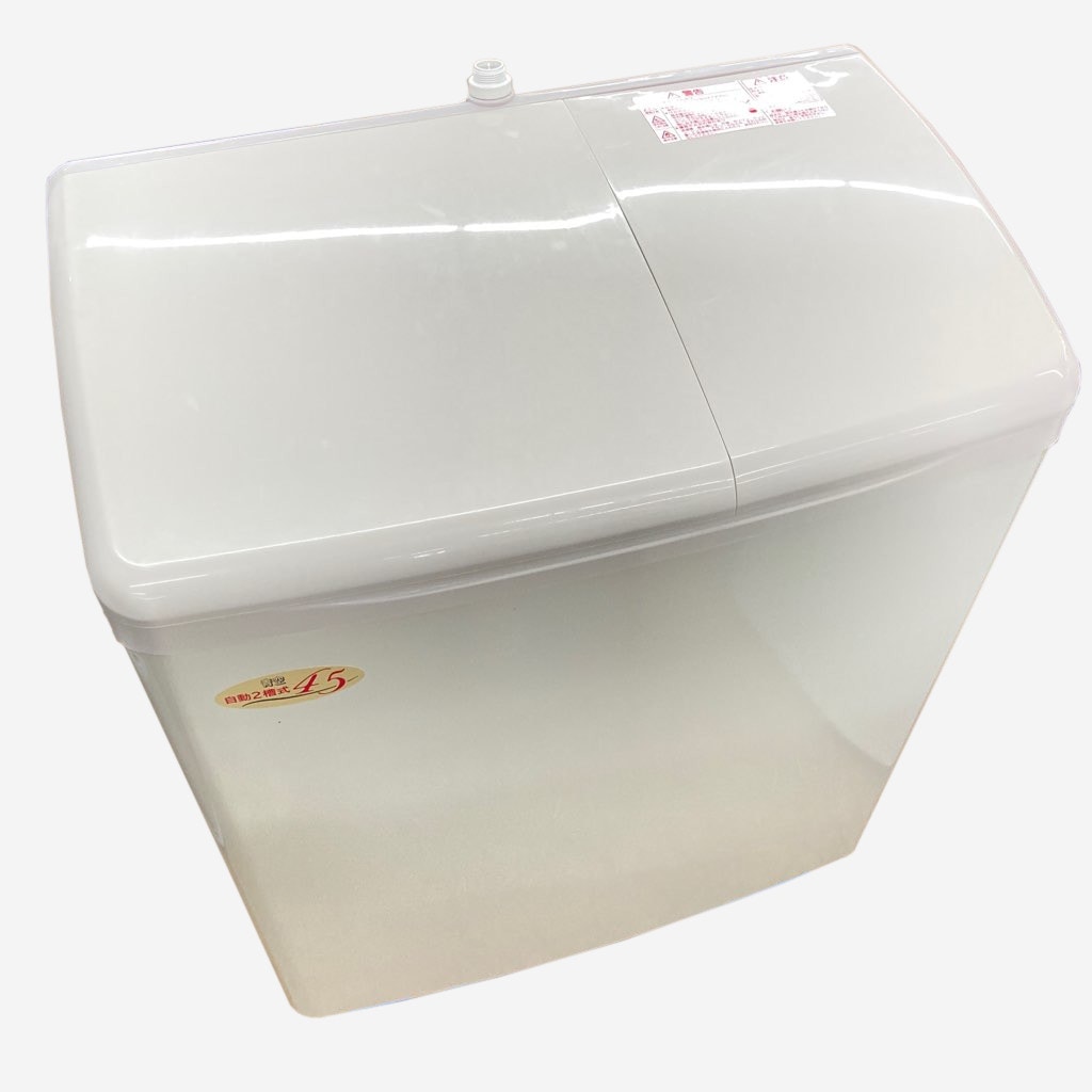 中古 4.5kg 自動2槽式洗濯機 青空 日立 PA-T45K5 2019年製造 二槽式 6