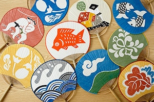 再入荷未定】型染うちわ （柚木沙弥郎） | すべての商品 | cotogoto