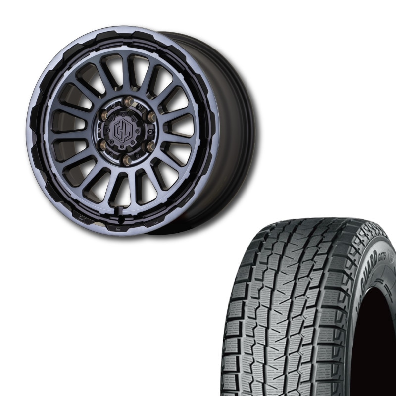 265/65R18 選べるスタッドレスセット <br>UNIONRIM HR <br> 18インチ