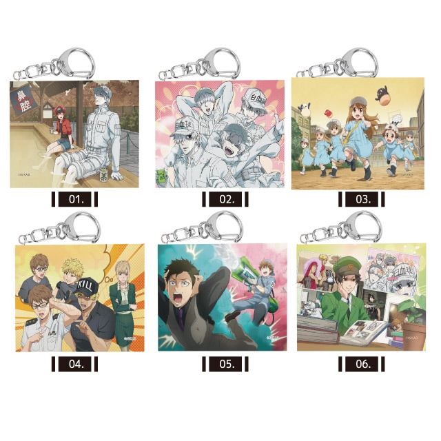 はたらく細胞』まるっとスタンドキーホルダー 第1弾 全11種