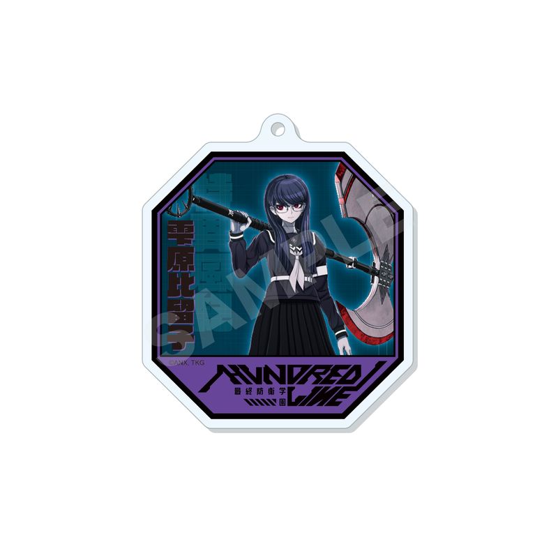 HUNDRED LINE -最終防衛学園-』缶バッジ 全15種 コンプリートBOXセット