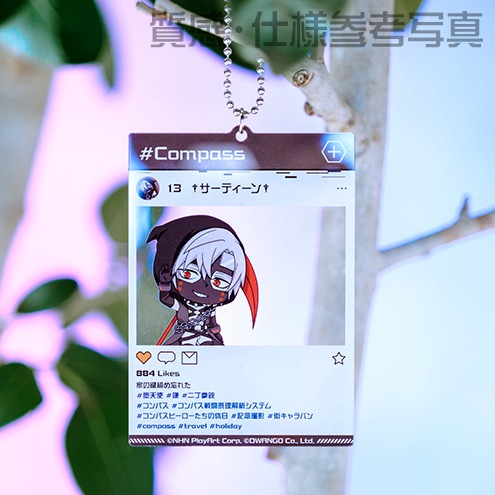 SNSカード風クリアキーホルダー E | 商品一覧,アクリルグッズ