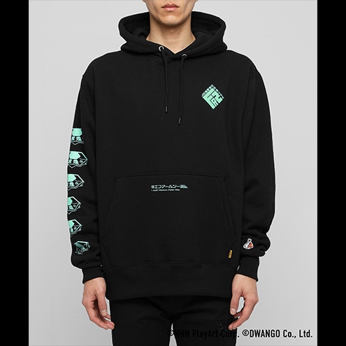 コンパス Collaboration with #FR2 Voidoll Hoodie 0001 ブラック