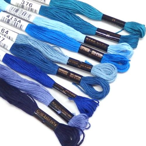 コスモ25番刺繍糸【青系】 | 手芸センタードリーム公式通販サイト