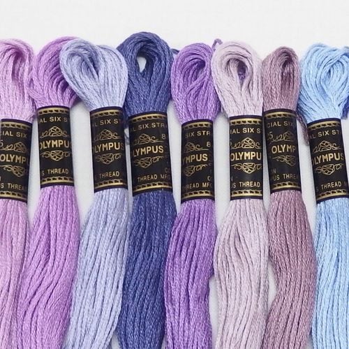 オリムパス25番刺繍糸 【紫系】 | 手芸センタードリーム公式通販サイト