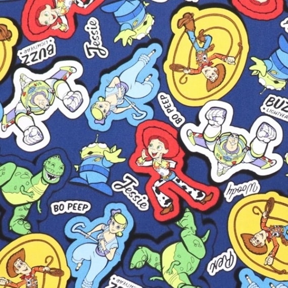 生地 2025 ディズニー BTS トイ・ストーリー オックス ネイビー GR1148