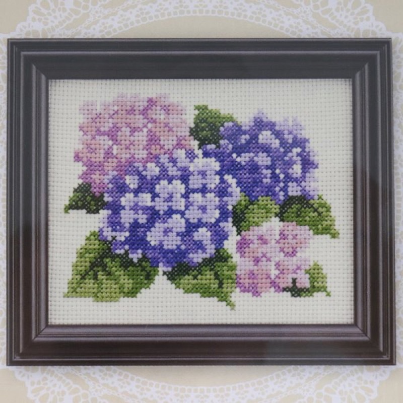 コスモ キット 四季折々の花だより クロスステッチ No.7626 6月