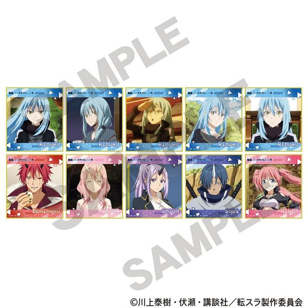 予約商品2月下旬発送】転生したらスライムだった件 トレーディング缶バッジ