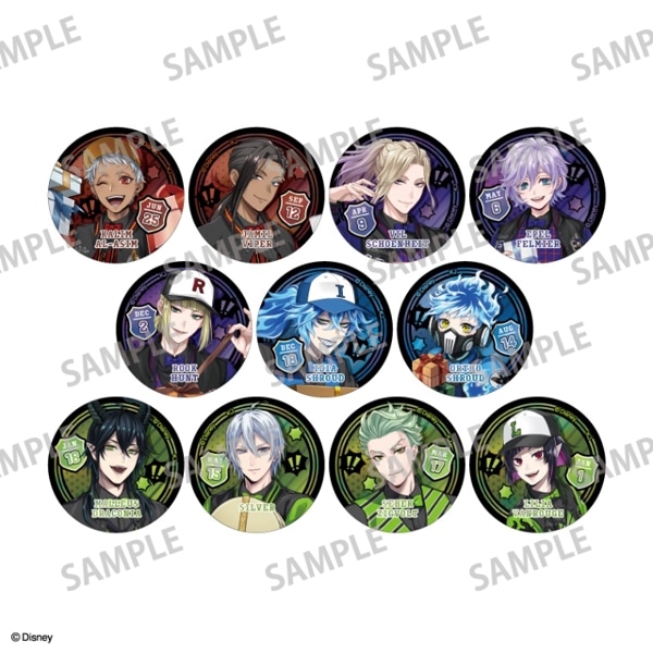 ツイステ リリア バースデー缶バッジ ユニオン 21個セット ツイステ