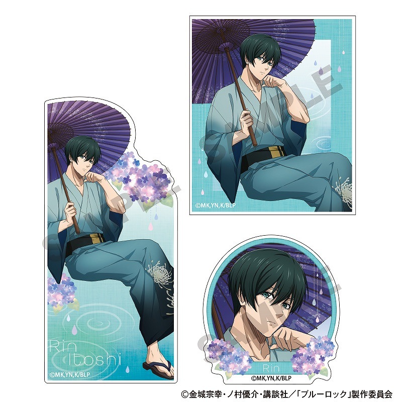 ブルーロック ステッカーセット＿糸師 凛/五月雨