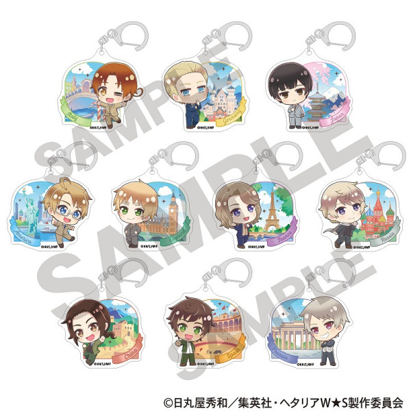 ヘタリア World☆Stars 【BOX】トレーディングアクリルキーホルダー＿