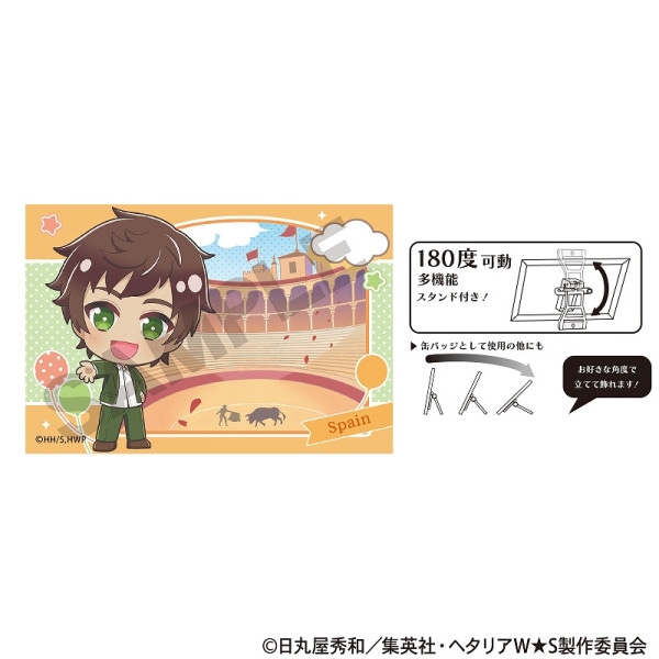 ヘタリア World☆Stars アート缶バッジ＿アメリカ/ちまにわ