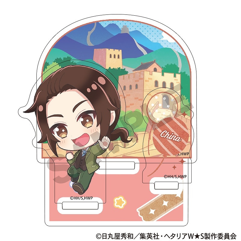 ヘタリア World☆Stars ジオラマアクリルスタンド＿中国/ちまにわ