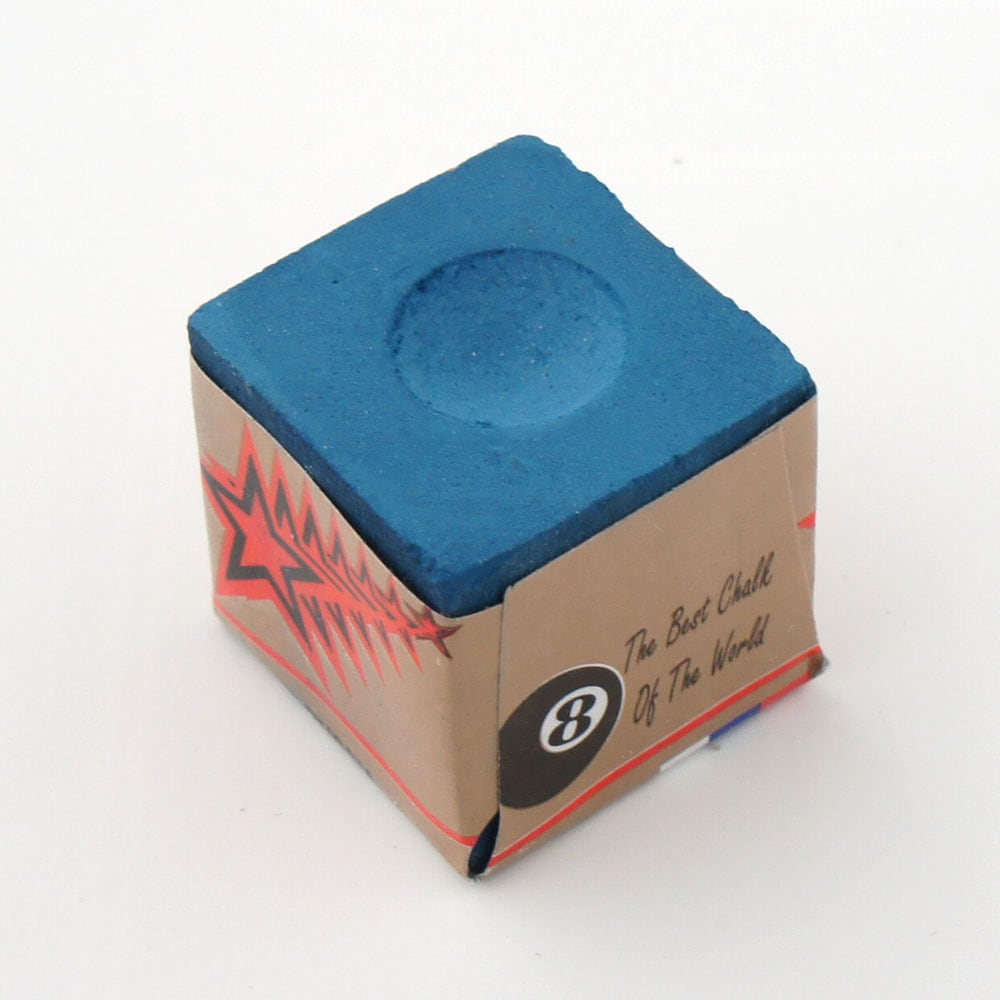 メール便可】マジックチョーク 青・ブルー (箱/2個入)｜ビリヤード