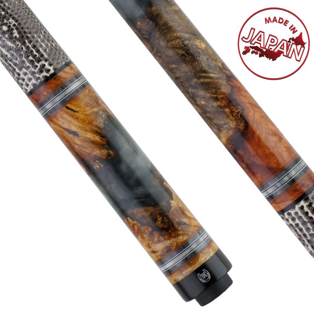 早川工房 カスタム キュー レジン (グレー) アンボイナバール