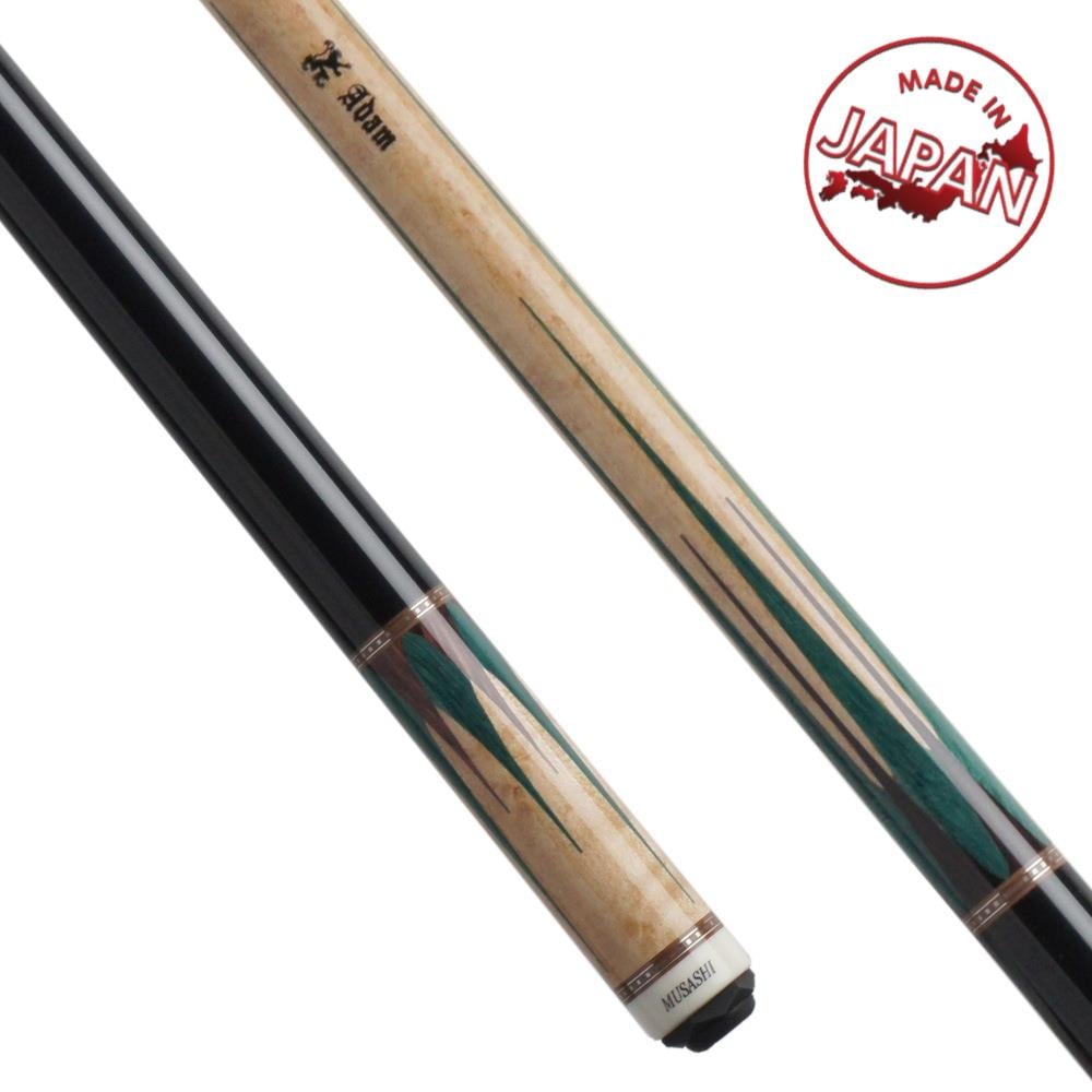 ムサシ 3C・キャロム キュー IM-12P-SHINE バーズアイ (2シャフト付属