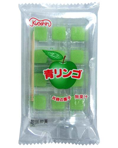 SALE】【卸価格】【共親製菓】35円 青リンゴ餅（20袋入） | すべての