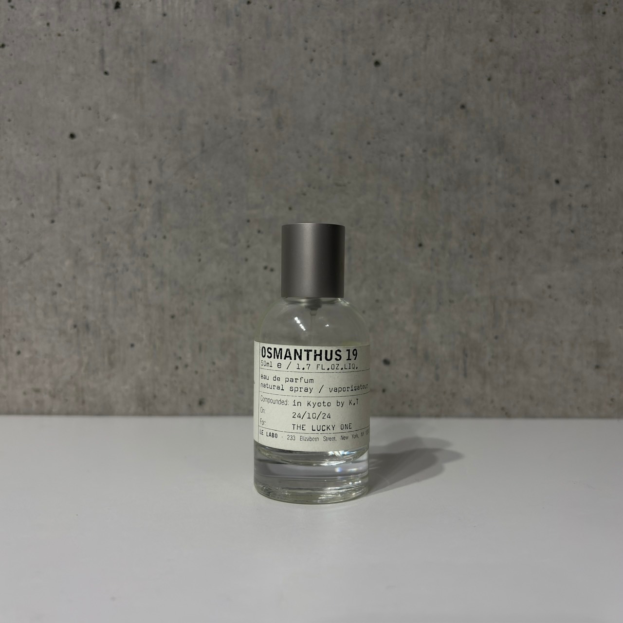 LE LABO ルラボ OSMANTHUS 19 オスマンサス19 オードパルファム 1ml