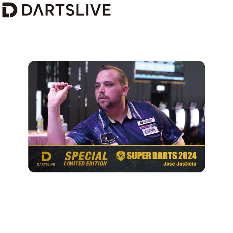 アクセサリ > ダーツライブカード > SUPER DARTS 2024 × DARTSLIVE