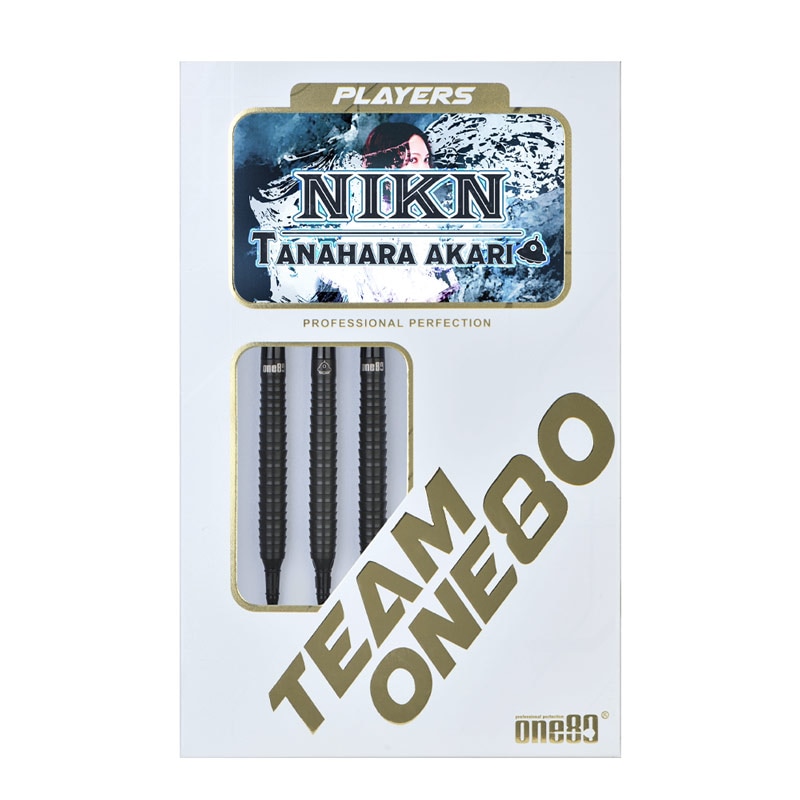 One80 NIKN ver2 20g Black Silver 棚原あかり選手 ダーツ > ソフトダーツ > ブランド【ワ行】 > ワンエイティ