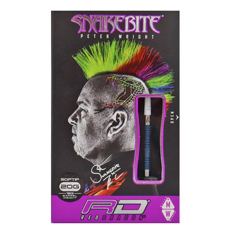 ピーターライトRed DragonスネークバイトSnakebiteレッドドラゴン ソフトダーツ RedDragon レッドドラゴン ピーターライト スネーク