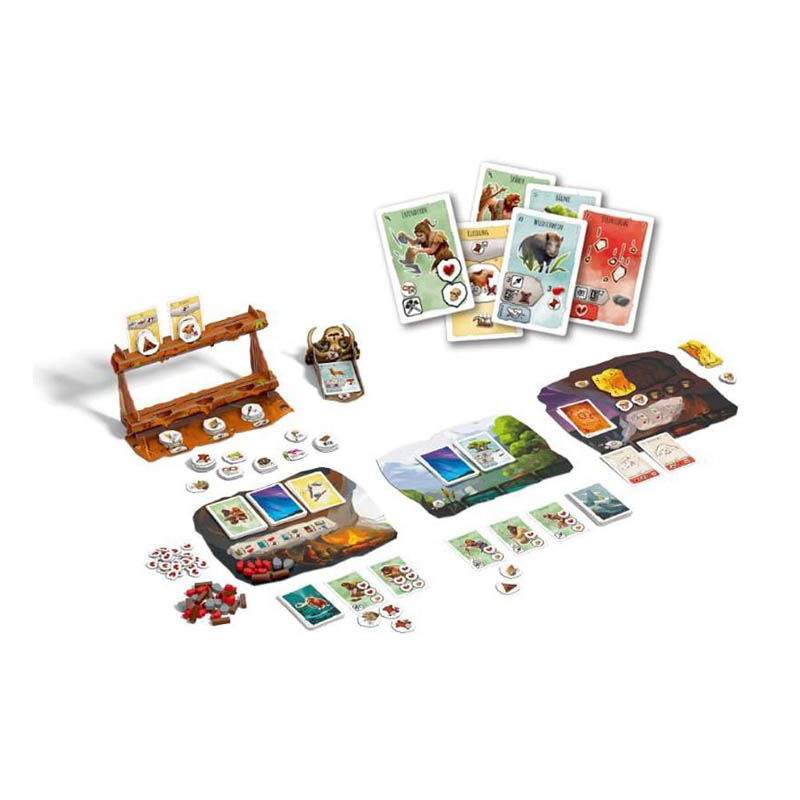 『美品』『希少』PALEO パレオ ボードゲーム レビュー】『パレオ』重量級の協力ゲームが好きな人は絶対遊んでほしい