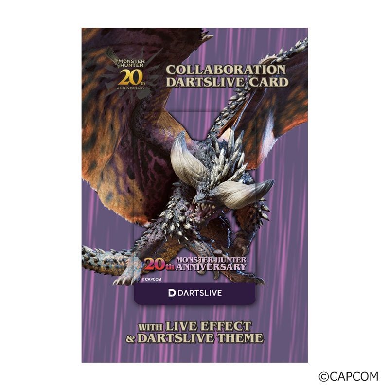 新品未使用MONSTER HUNTER 20th ANNIVERSARY ダーツ イーカプコン |MONSTER HUNTER 20th ANNIVERSARY COLLABORATION DARTS