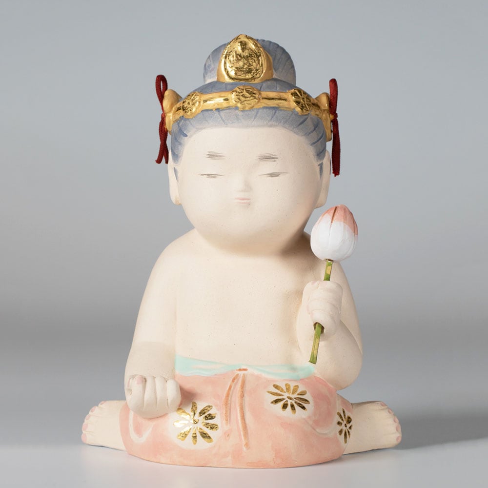 花観音 茂四郎作 | 工芸品,博多人形 | 日本各地の工芸品を販売 日本伝統市