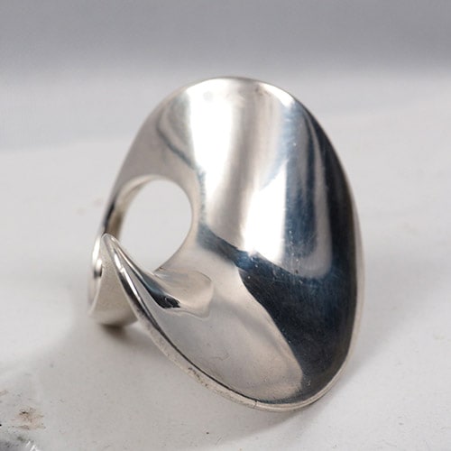 Hans Hansen ハンスハンセン シルバービッグリング