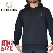 大きいサイズ メンズ FRED PERRY フレッドペリー パーカー フーディー