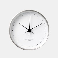 壁掛け時計 掛け時計 ジョージ ジェンセン SS WHダイヤル10 [ 壁掛け