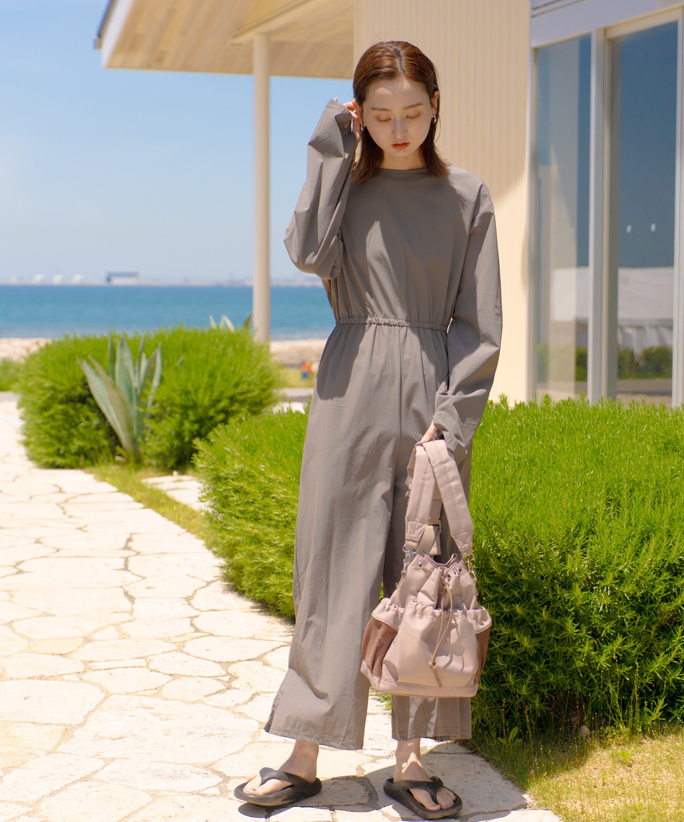 DEVICE＋ オールインワン ラッシュガード