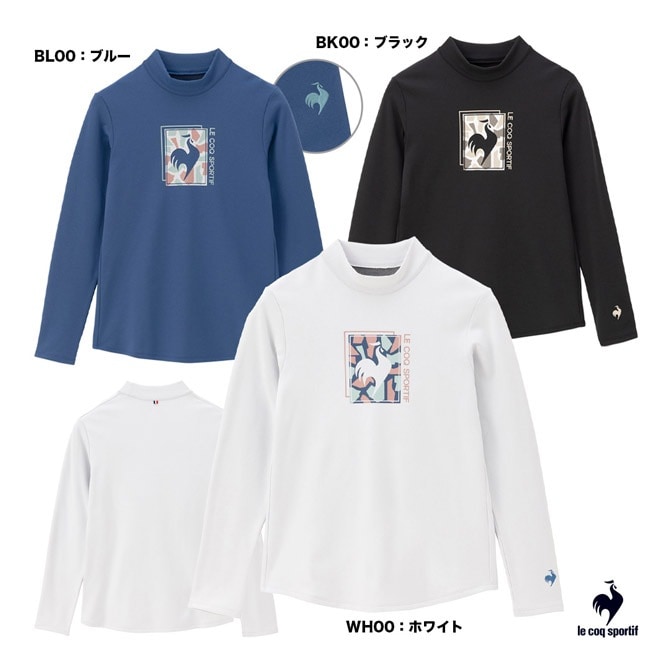 ルコックスポルティフ LCS テニスウェア レディス モックネック長袖