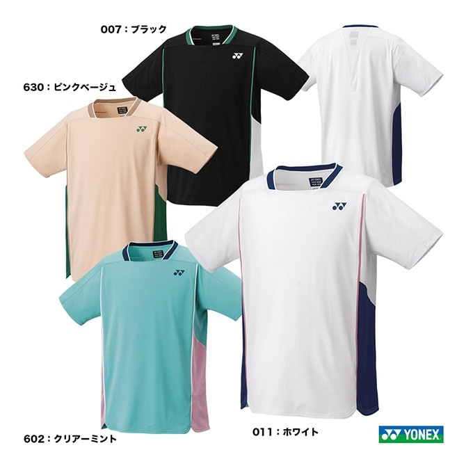 ヨネックス YONEX テニスウェア ユニセックス ゲームシャツ 10627