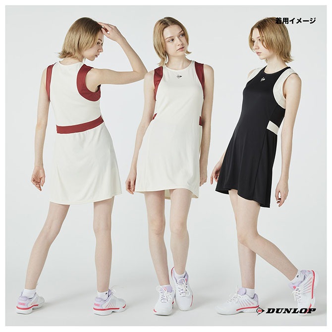 ダンロップ DUNLOP テニスウェア レディス ゲームワンピース DAP-1565W