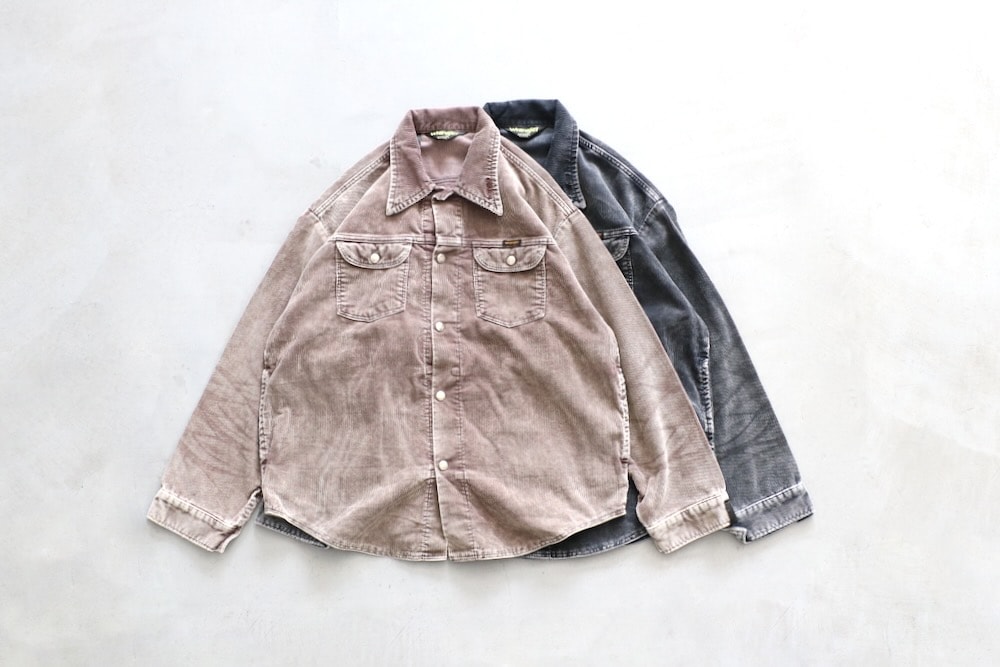 n.hoolywood コーデュロイシャツ ブラウン エヌハリ N.HOOLYWOOD [エヌ