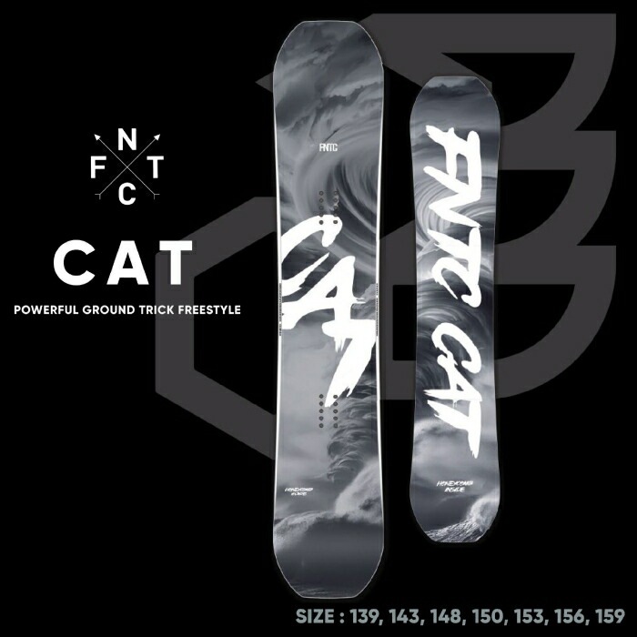 25-26 FNTC エフエヌティーシー CAT ダブルキャンバーモデル グラトリ