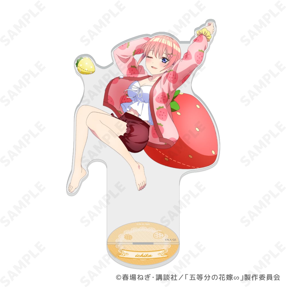 予約販売】TVスペシャルアニメ「五等分の花嫁∽」 いちごルームウェア