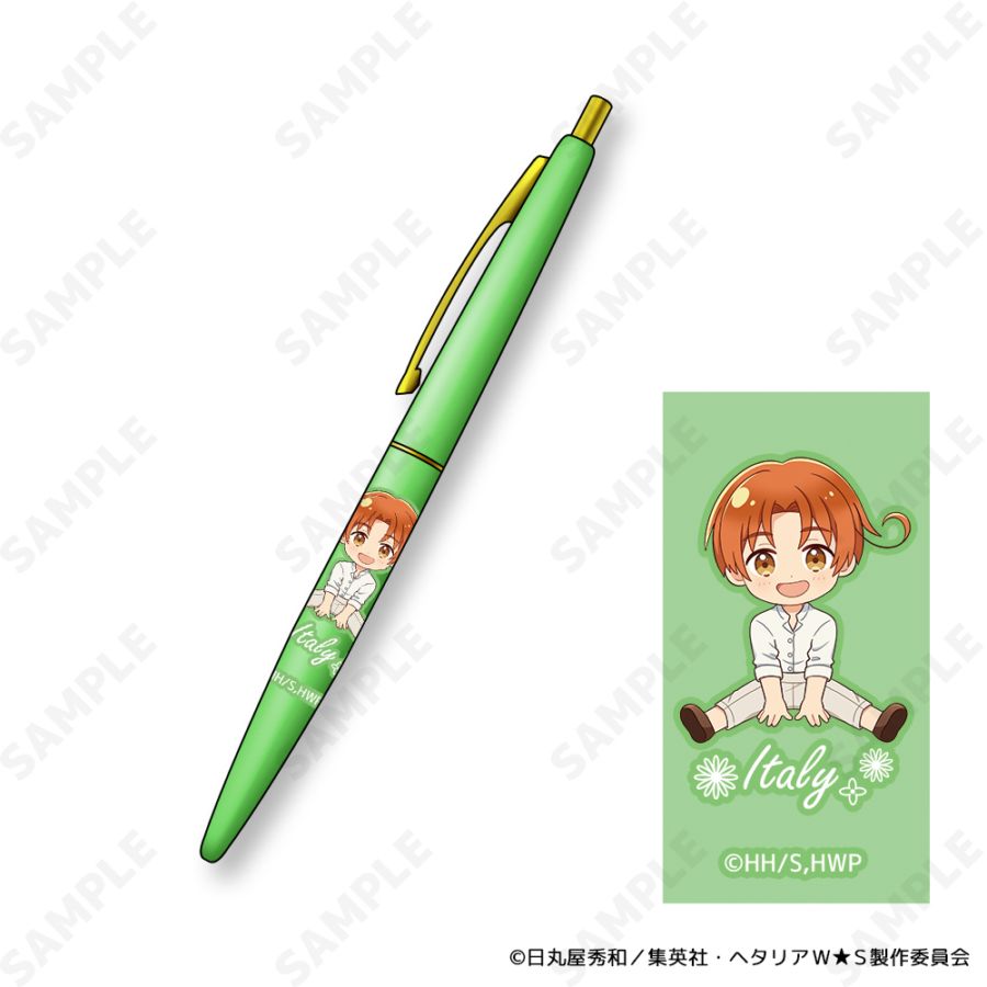 予約販売】 ヘタリアWorld☆Stars クリックゴールド ボールペン 1