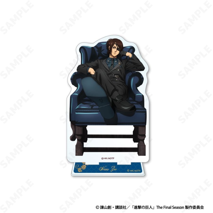 予約販売】進撃の巨人 アクリルスタンド 3.ハンジ・ゾエ［Dignified