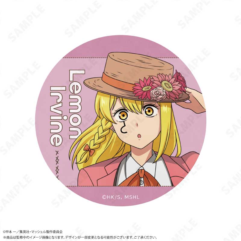 事後受注】マッシュル-MASHLE- トレーディング缶バッジ［flower