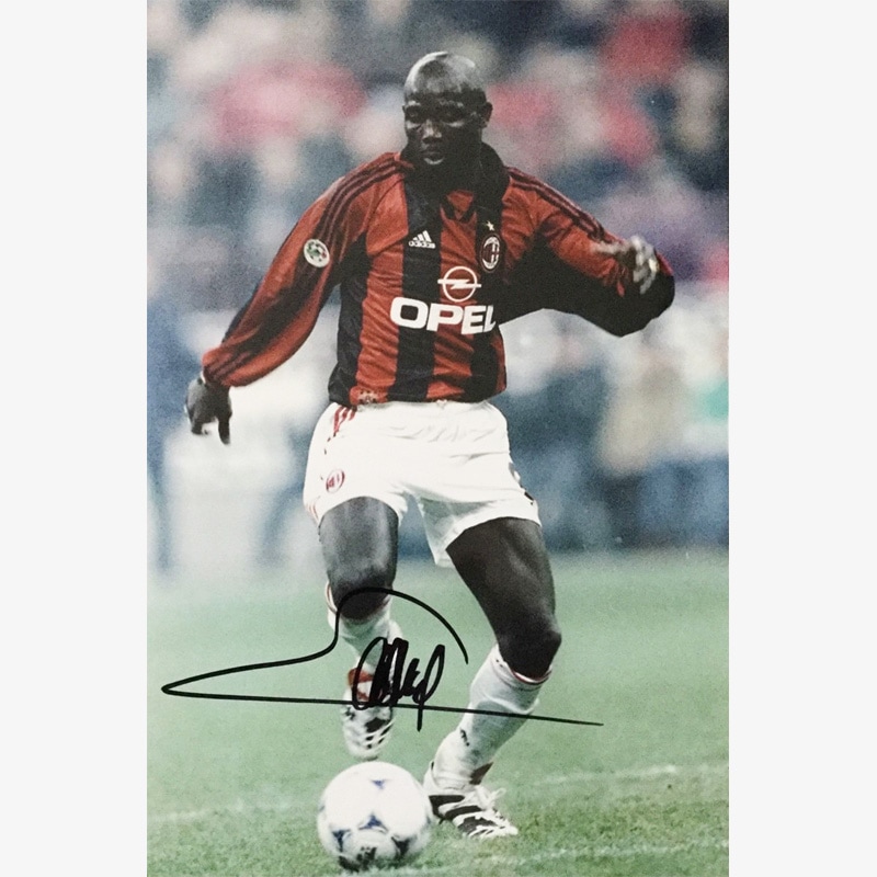 ジョージ・ウェア直筆サイン入りACミラン98/99フォト | THE DUGOUT