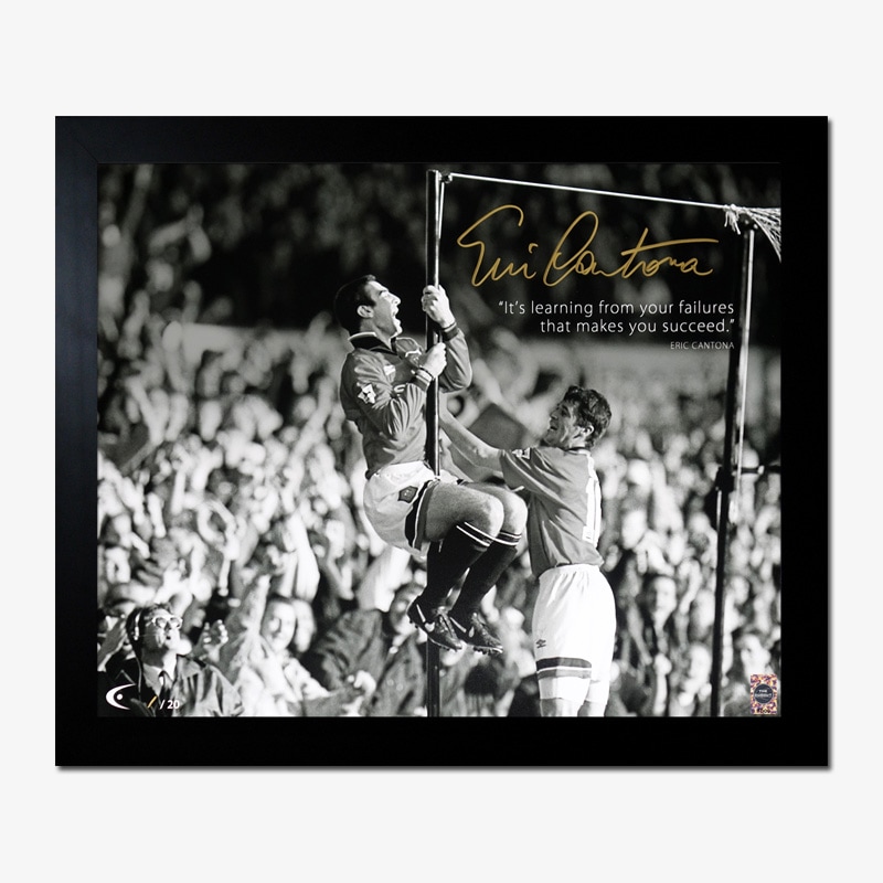 世界限定20枚] カントナ直筆サイン入りクォートアート 