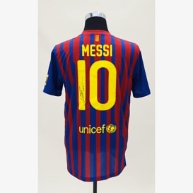 リオネル・メッシ直筆サイン入りメモラビリアを販売 - THE DUGOUT