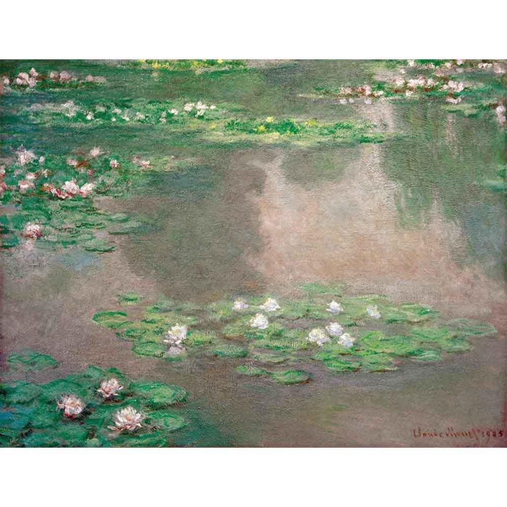睡蓮 （1905年） 【6号】 クロード・モネ 【 額縁が選べる 額入り 複製